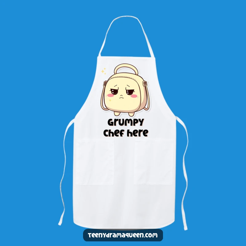 Funny Discontent Handbag Apron - Sassy Kitchen Fun