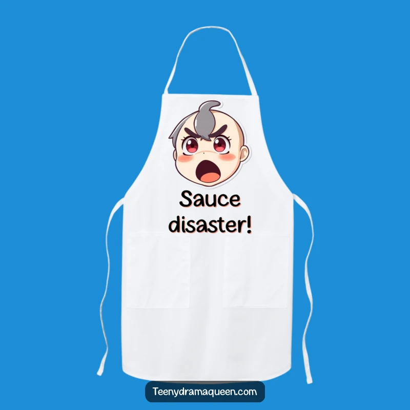 Funny Surprise Apron: Dramatic Gasper - Hilarious Funny Gift for Cooks