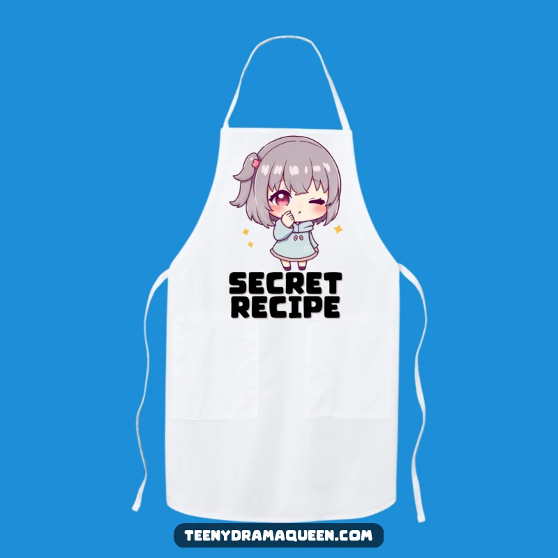 Funny Secret Whisper Apron: Cook with a Conspiratorial Wink