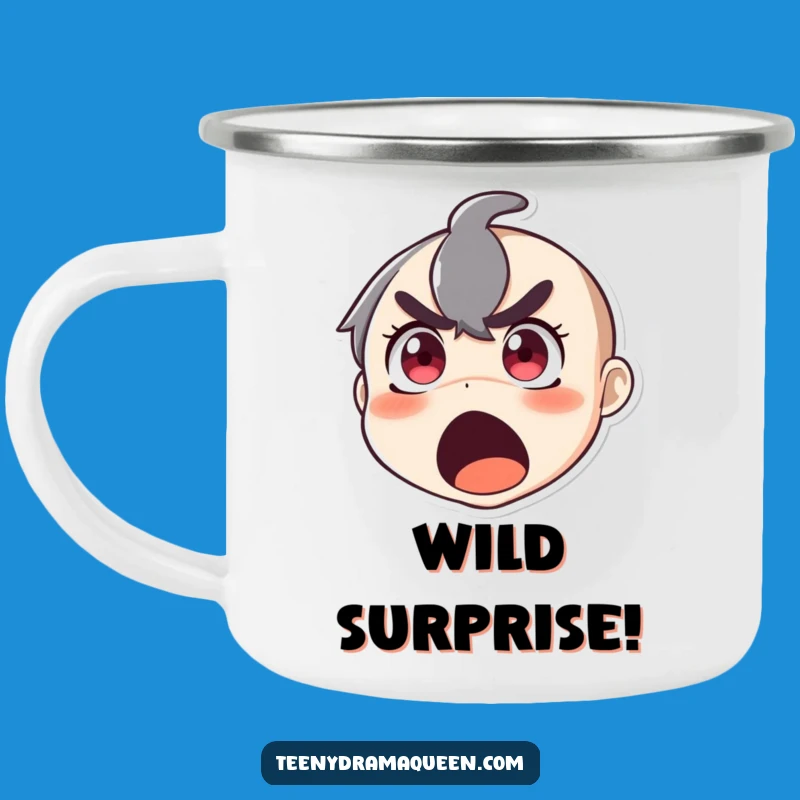 Funny Surprise Camping Mug: Gasper Character - Rugged Funny Gift for Outdoors