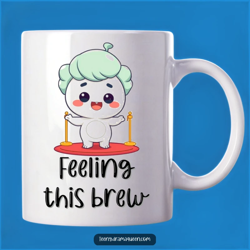 Funny Red Carpet Star Mug, Perfect Gift for the Giggling Diva