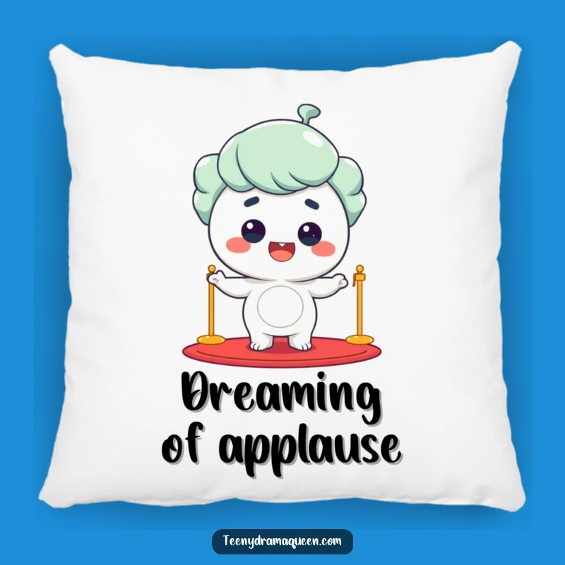 Funny Red Carpet Giggling Star Pillow, Cuddle Up with Superstar Comfort