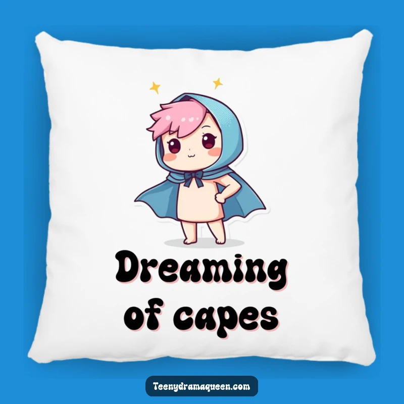 Funny Hero Character Pillow - Cozy Up with Heroic Pride