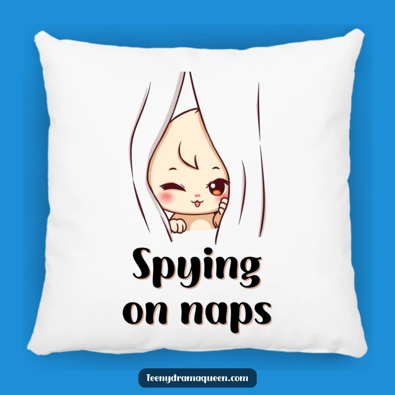 Funny Mischievous Pillow: Snuggle Up With Peek-a-Boo Comfort