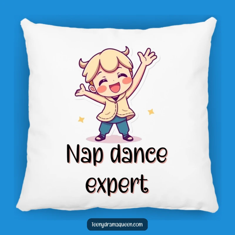 Funny Playful Character Pillow: Snuggle Up With a Hilarious Silly Dance Pose Friend
