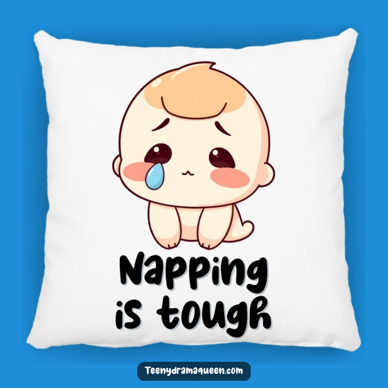 Funny Tear Pillow: Comfy Cushion with a Hilarious Emotional Touch