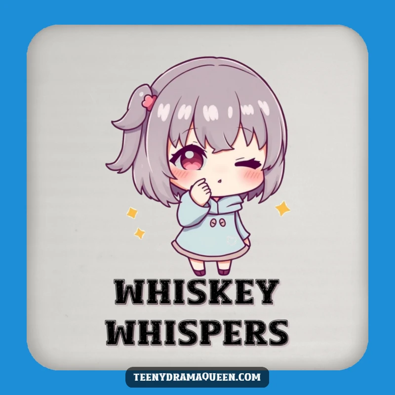 Funny Secret Keeper Coaster: Protect Surfaces with a Wink