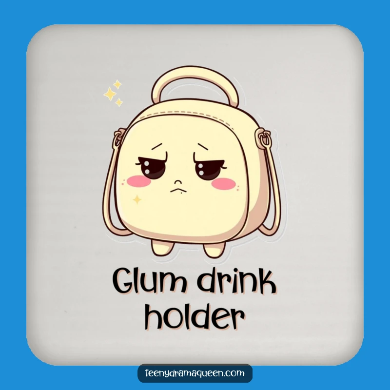 Funny Discontent Handbag Coaster - Sassy Table Protection