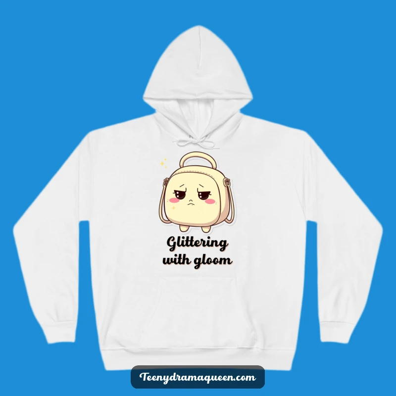 Funny Discontent Handbag Hoodie - Cozy Sassy Winter Wear