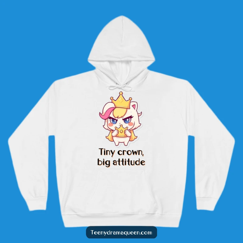 Funny Haughty Crown Hoodie: Stay Cozy and Reign Supreme with Hilarious Style
