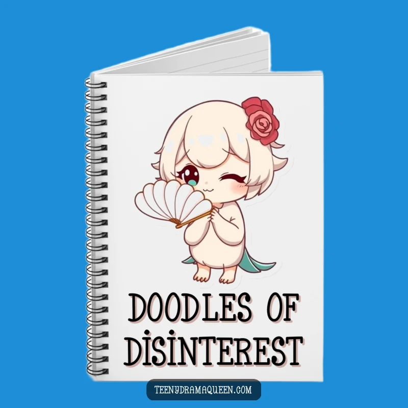 Funny Bored Elegance Notebook: Fanning Character's Journal, Perfect Funny Gift