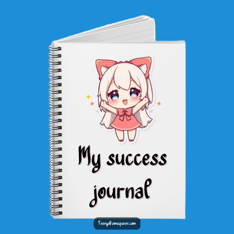 Funny Cheery Notebook: Journal Your Triumphs With a Bow Design