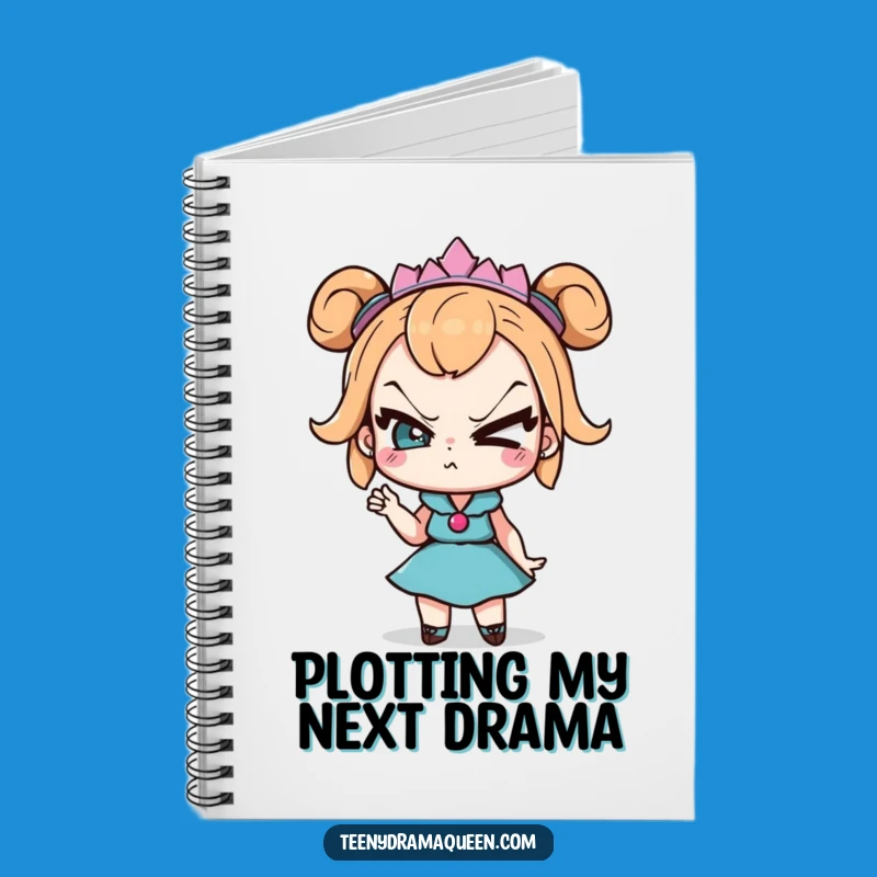 Funny Drama Queen Notebook: Sassy Eye Roll Journal, Perfect for Dramatic Thoughts