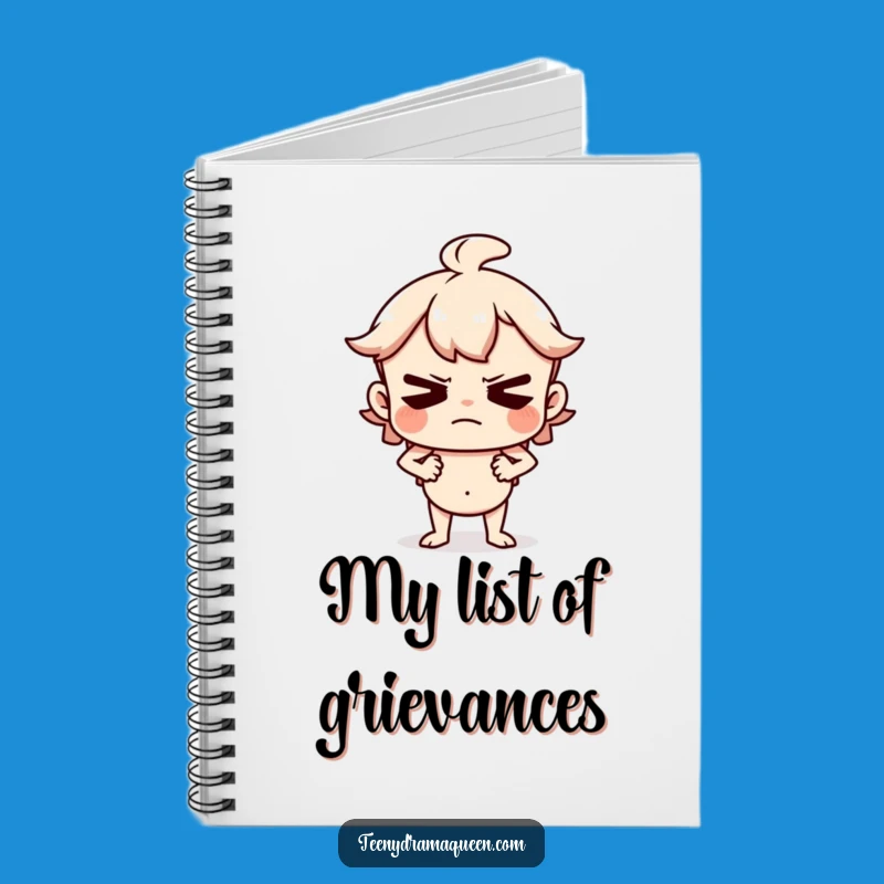 Funny Huffing Character Notebook: Journal Your Displeasure, Perfect Funny Gift