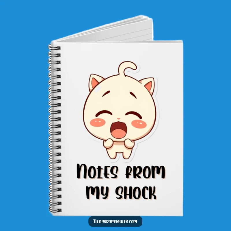 Funny Idea Notebook: Giggling Character's Surprise Thoughts, Perfect Journal Gift!