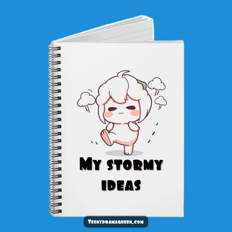 Funny Stomping Character Notebook: Journal Your Pouty Storms, Perfect Funny Gift