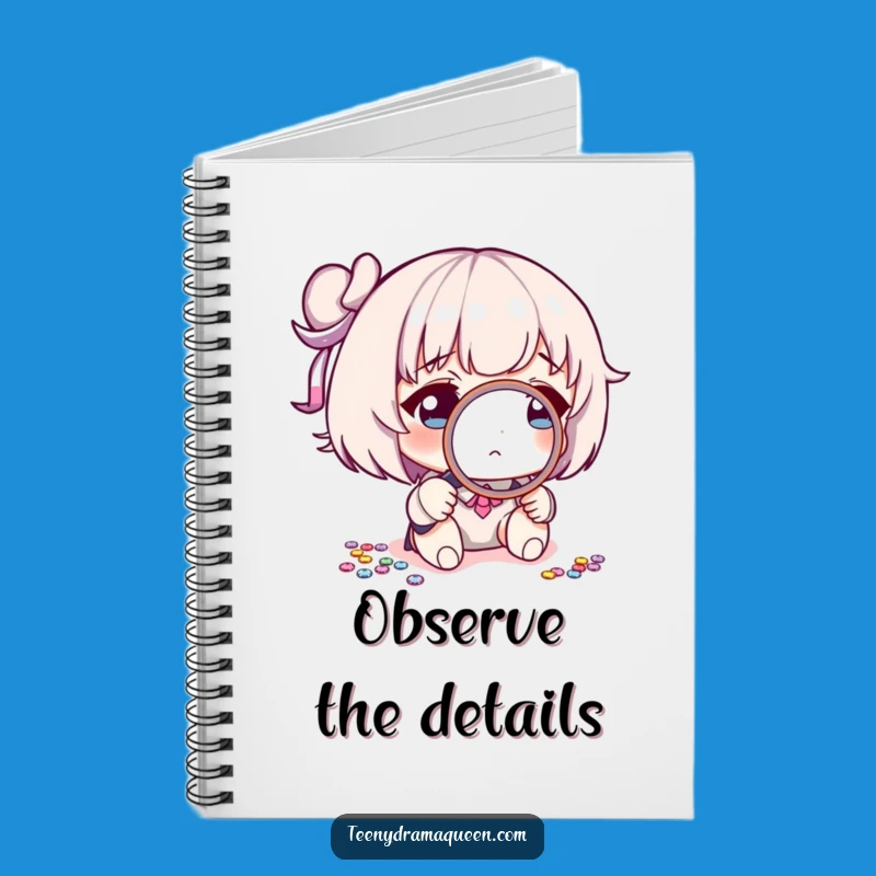 Funny Sequin Detective Notebook: Hilarious Character's Tiny Investigation, Funny Gift Journal