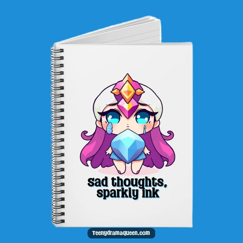Funny Jewel Tear Notebook - Hilarious Dramatic Journal for Thoughts!