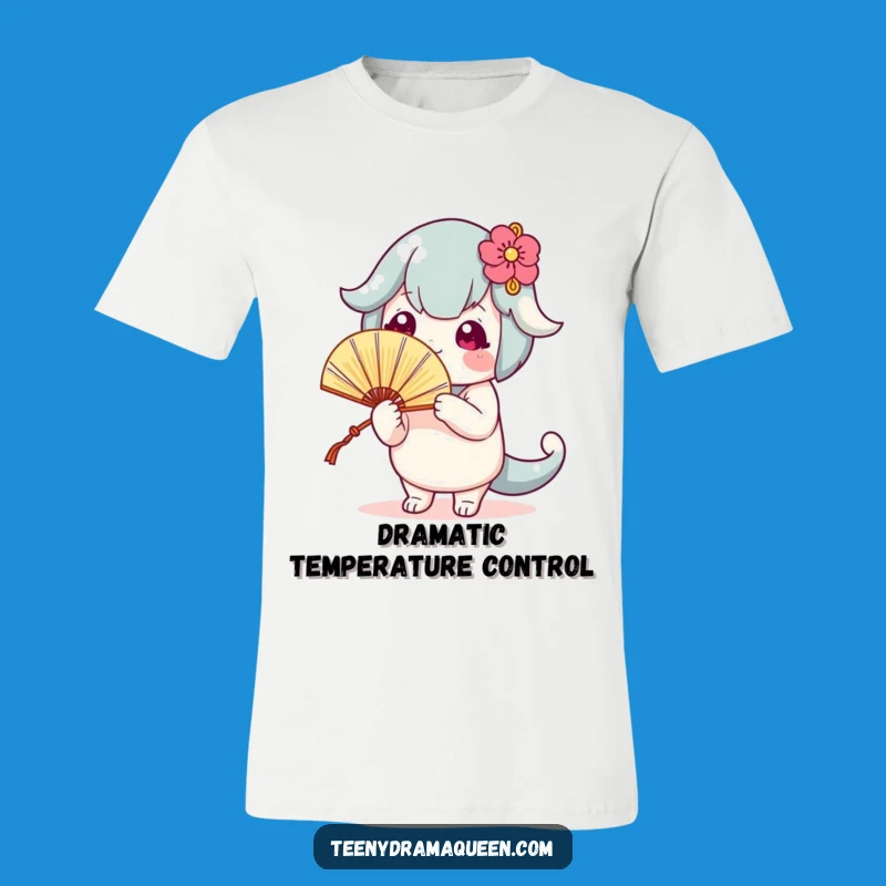Funny Fanning Character T-Shirt: Stay Cool with This Hilarious and Fashionable Tee