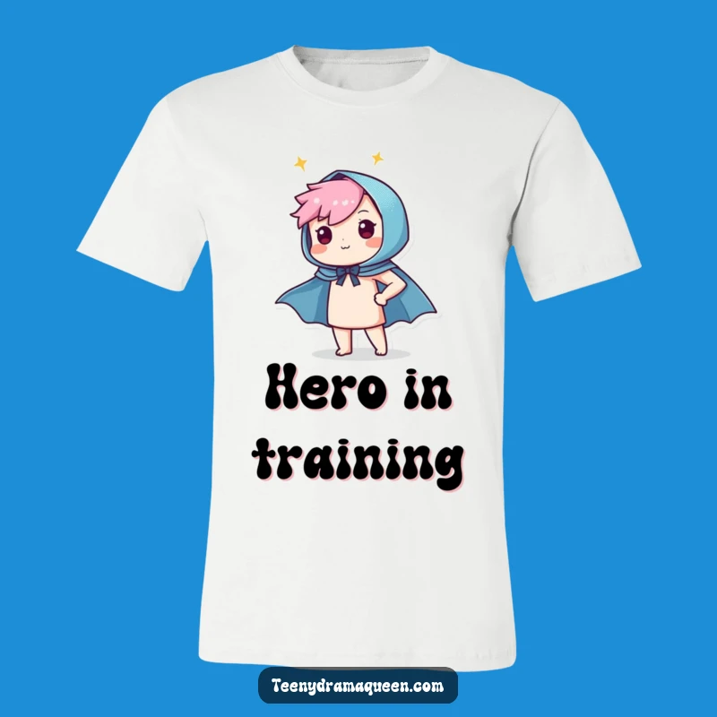 Funny Hero Character T-Shirt - Sparkle with Pride and Power
