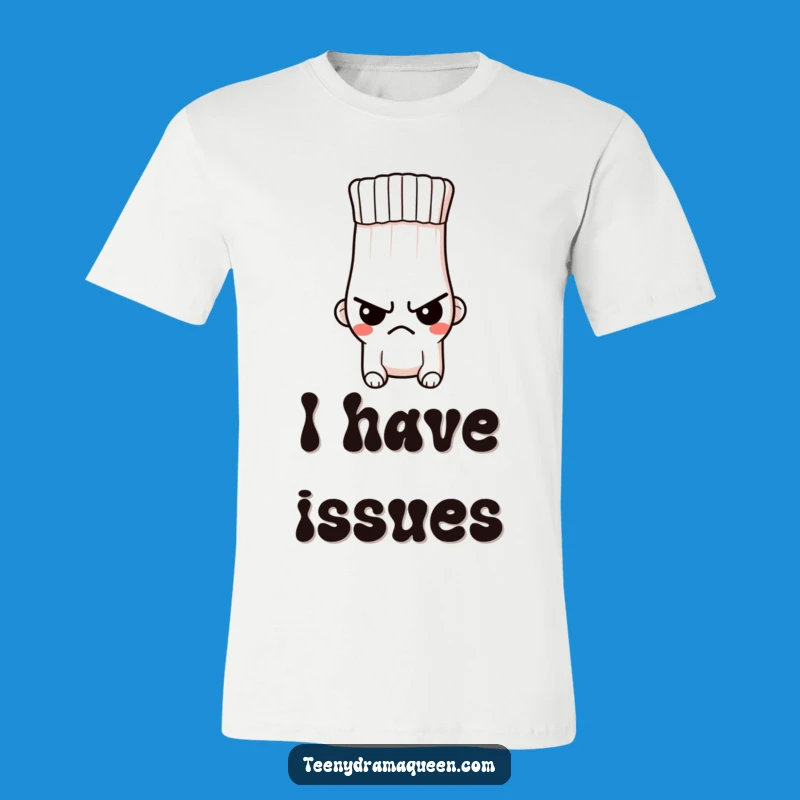 Funny Indignant Sock T-Shirt - Tiny, Stern, Hole, Perfect Attitude Gift