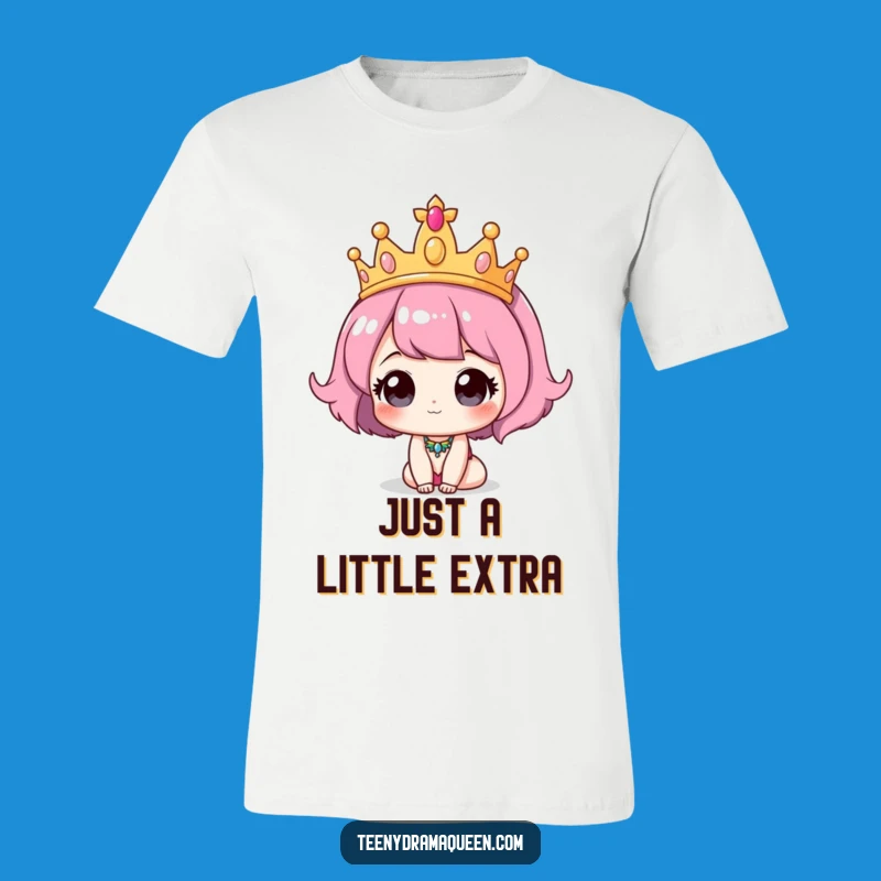 Funny Tiara T-Shirt: Wear Your Royal Comedy in Style