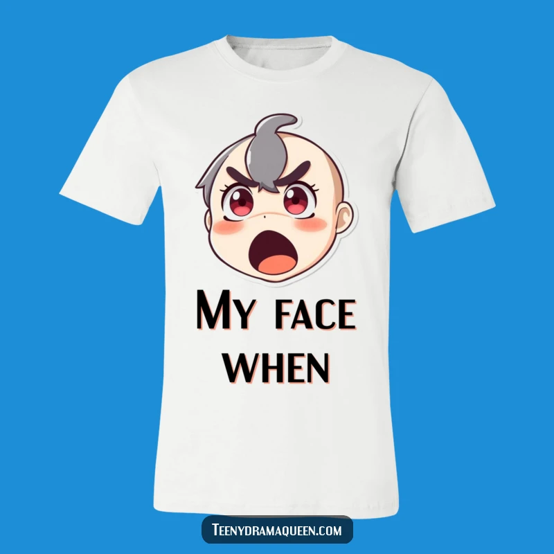 Funny Surprise T-Shirt: Dramatic Gasper Character - Awesome Funny Gift for Reactions